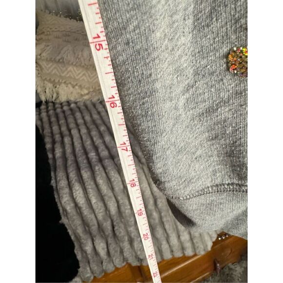 VS PInk mcbling ombre iridescent sequin hooded jacket sweatshirt vintage Htf - Picture 9 of 12